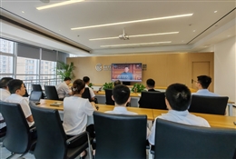 申博sunbet集团集中观看阅兵式 凝聚金融国企奋进力量