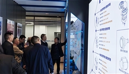 申博sunbet集团赴上海考察某卫星激光通信公司